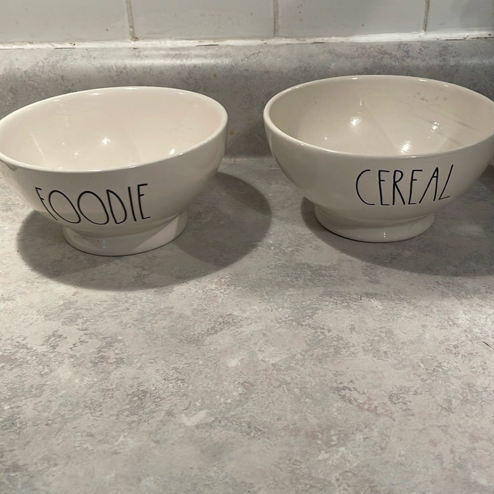 New Rae Dunn bowls